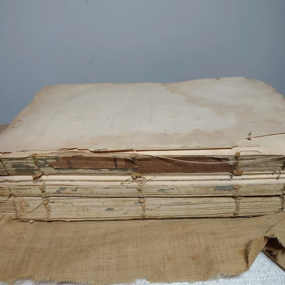 1824 Hebrew English‎ Lexicon Old Testament Josiah Gibbs Gesenius Antiquarian